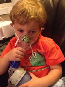 Poor guy; just can't seem to figure out how to make him feel better. But he's awfully cute...even when he isn't feel great.